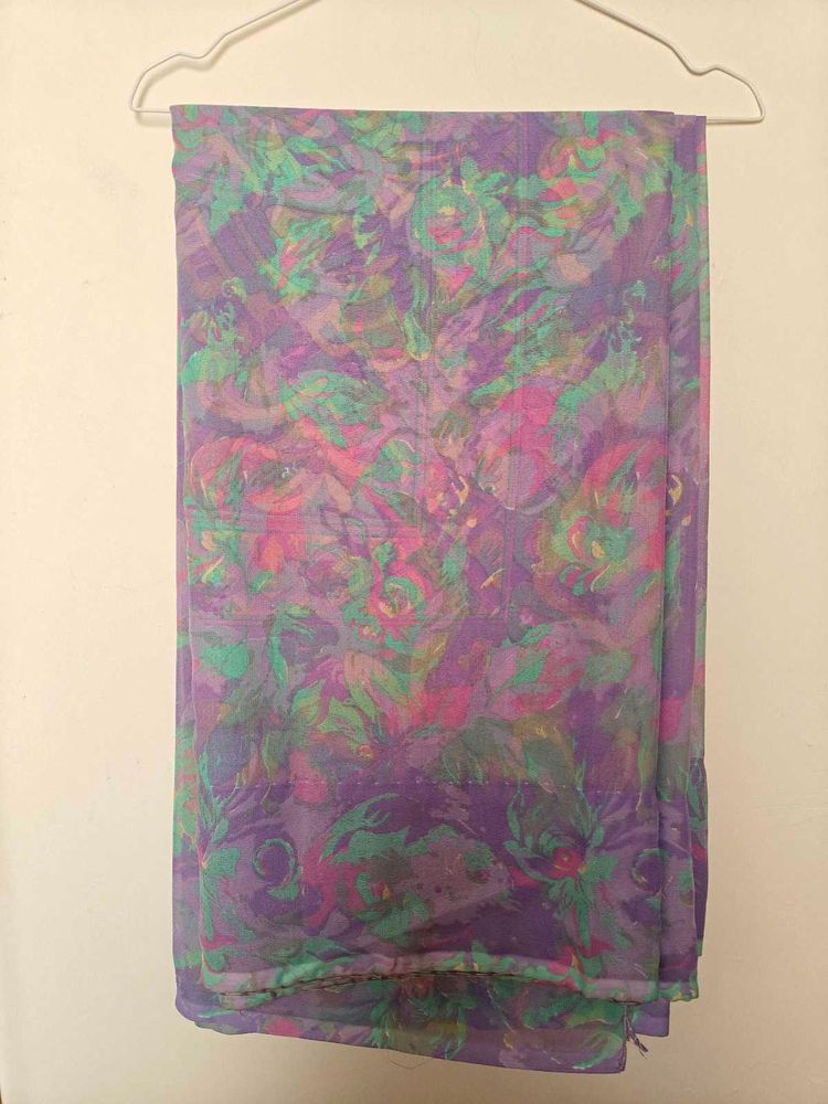 Purple Saree