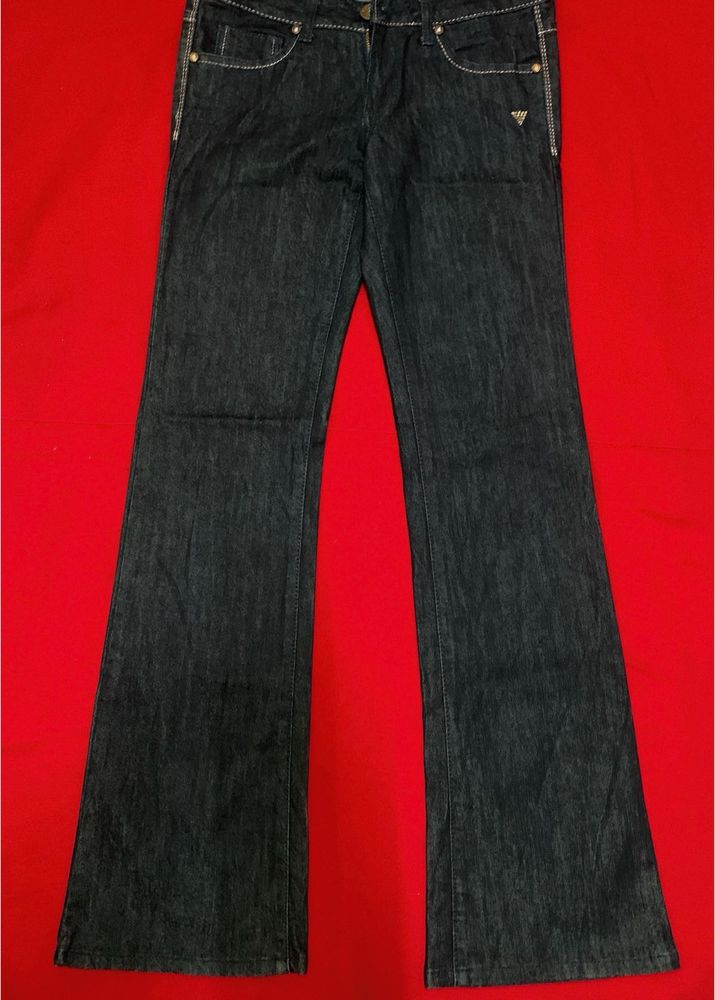 Women’s Navy And Black Guess Jeans
