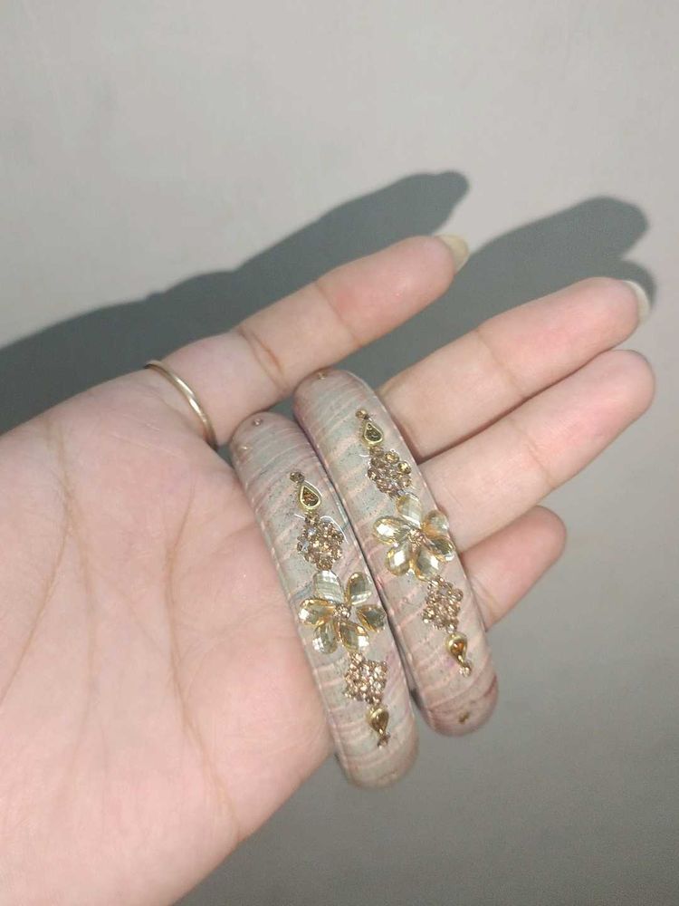 Elegant Floral Bangles