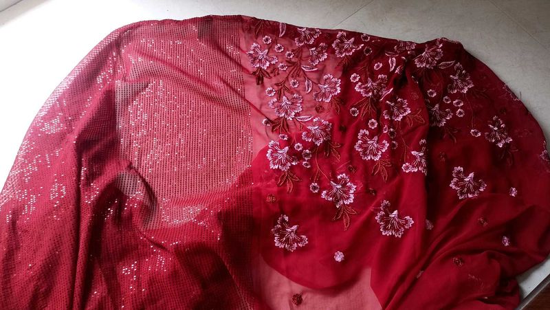 Embroidery Georgette Saree
