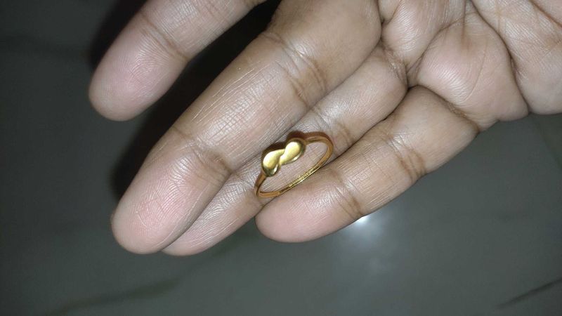 1.120 Gram 916 Gold Ring For Women