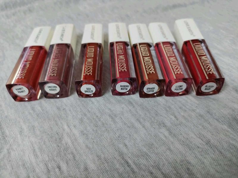 Love Earth Mini Lipsticks - Pack of 7