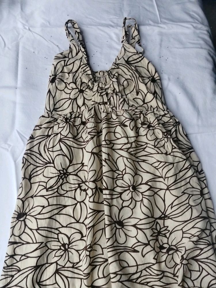 Cute Coffee Brown Dress