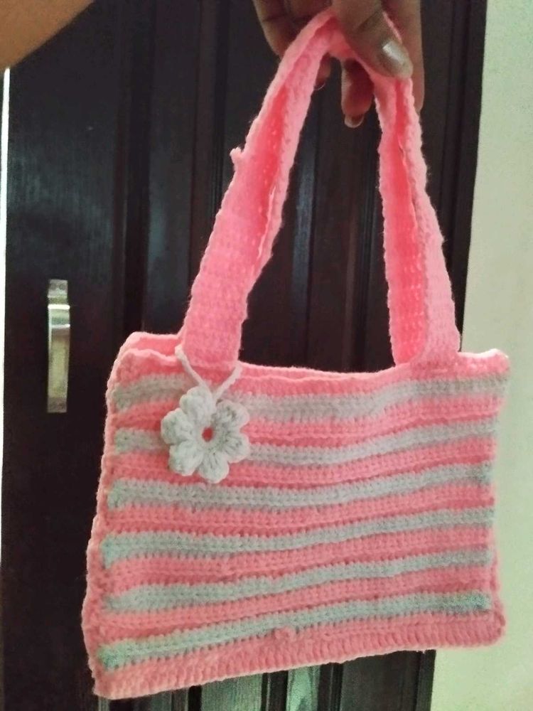 Handmade Crochet Tote Bag