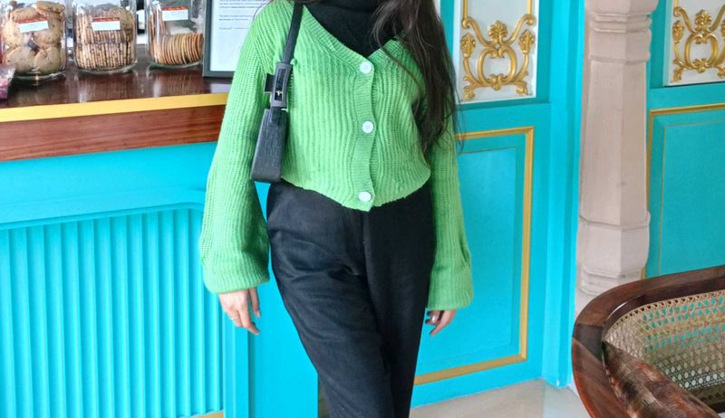 Green Sweater