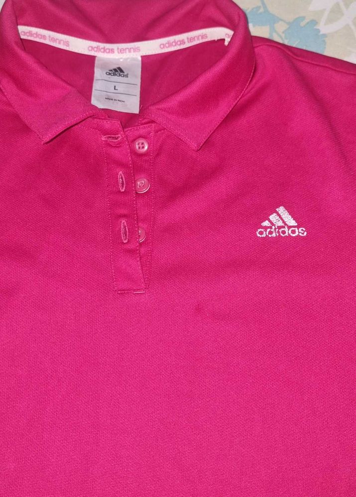 Rose Colour Adidas Tshirt