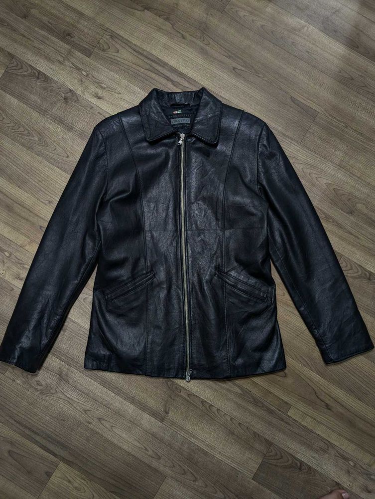pure leather jacket made in Italy