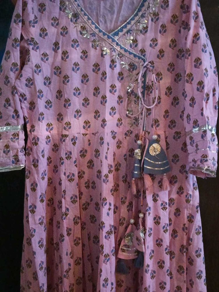 Floral Print Kurta