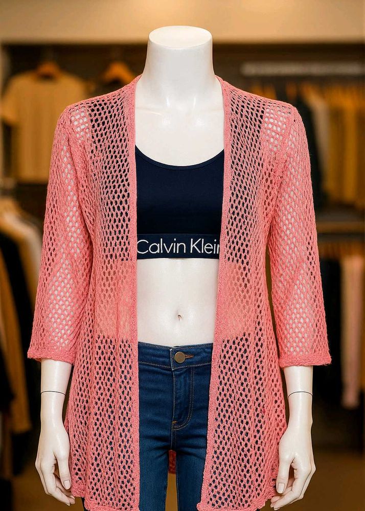 Coral Mesh Jacket