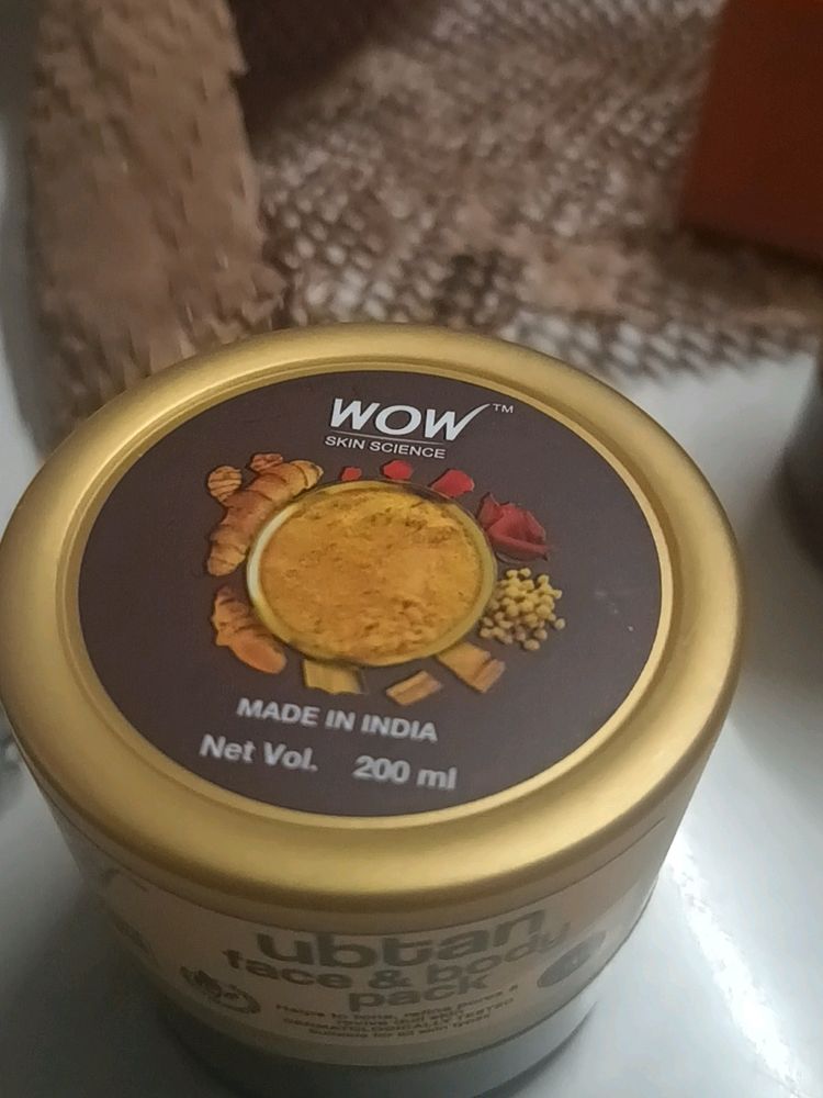 Wow Untan Face &amp; Body Pack
