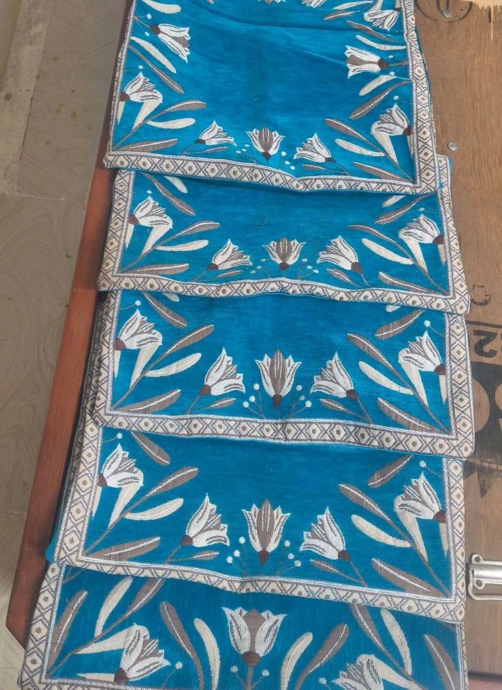 Floral Embroidered Table Placemats