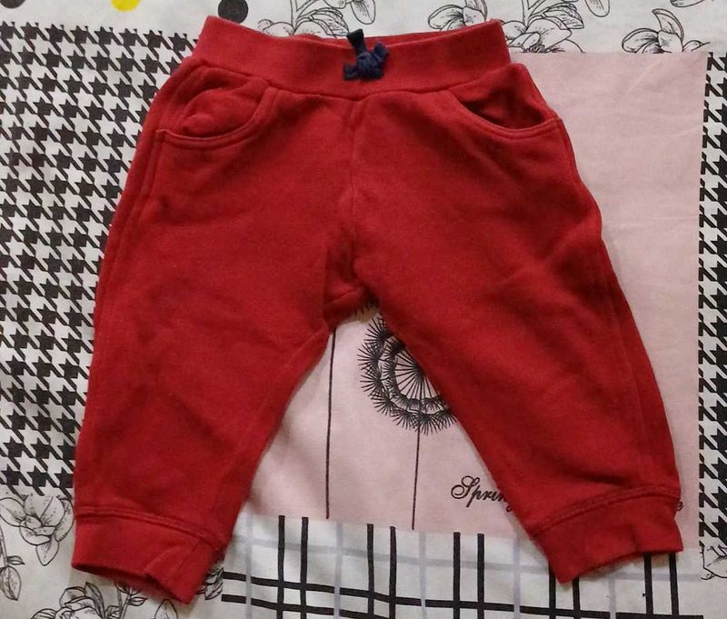 Mothercare Unisex Red Lower