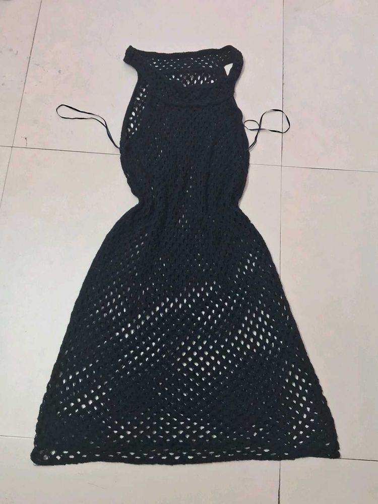 Crochet Cover-Up Dress