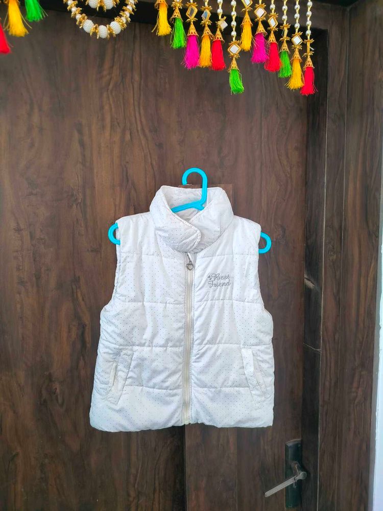 Stylish Girl&#39;s Padded Vest