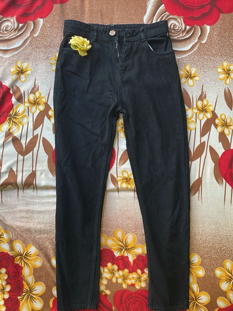 Black Denim Jeans