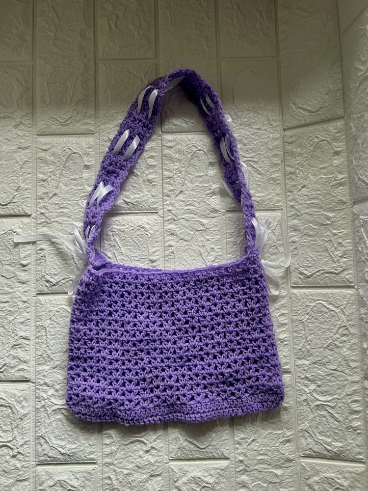 Purple purse