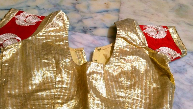 Nice Golden Blouse