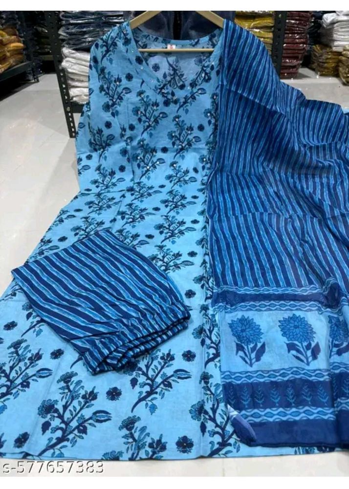 Cotton Kurta Set