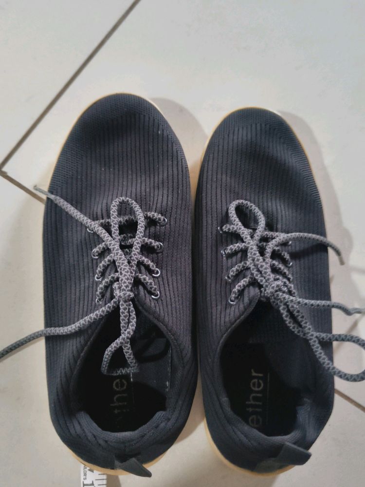 Black Ether Casual Shoes