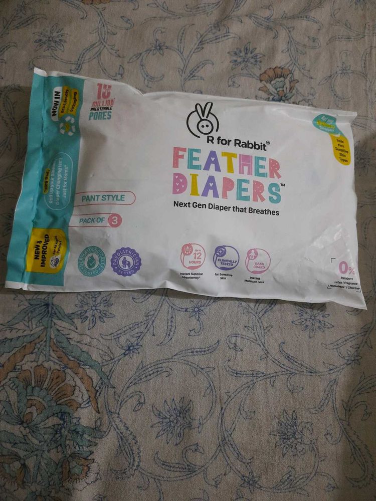 Rabbit Diaper - MEDIUM SIZE