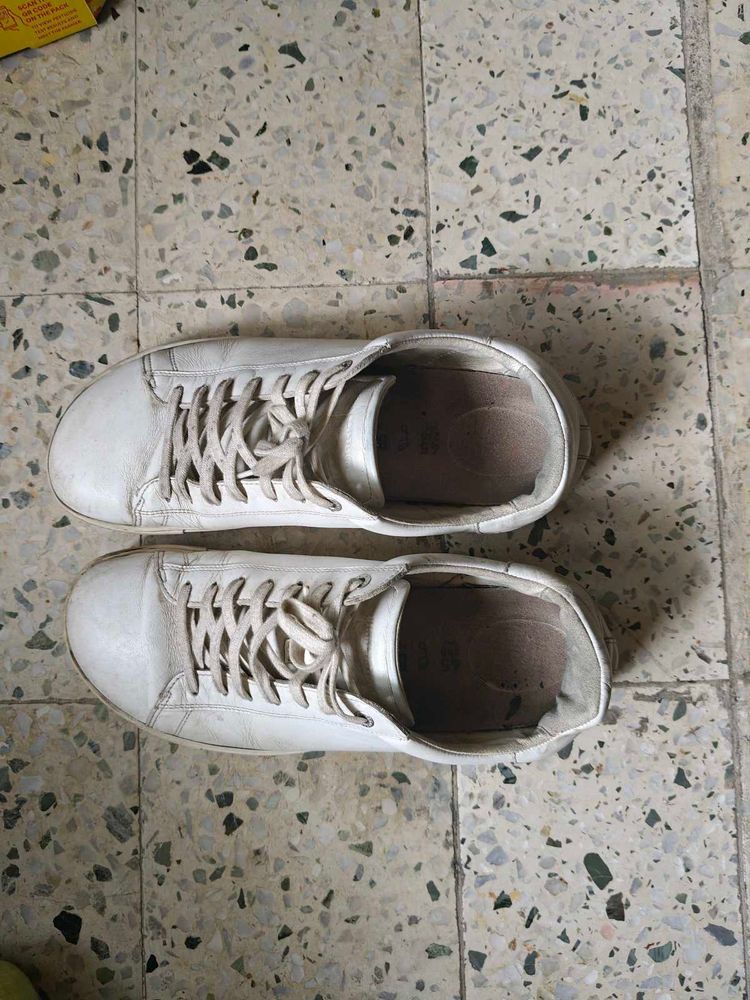 Birkenstock White Sneakers