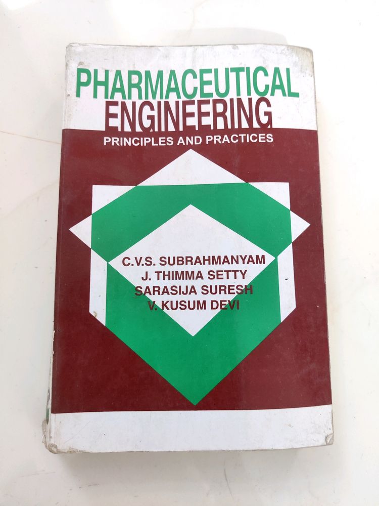 Pharmaceutical Engineering Book