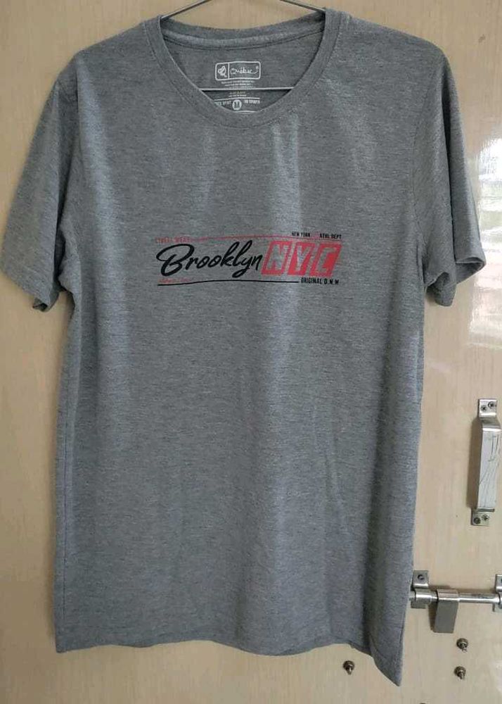 Grey Colour Tshirt