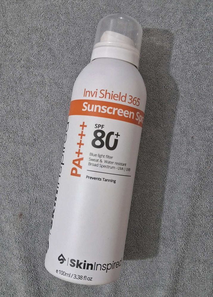 Invi Shield 365 SPF 80+ Sunscreen Spray