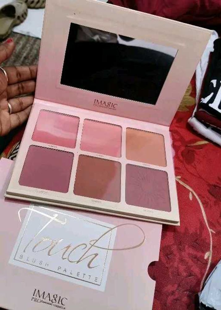 IMAGIC 6 Color Touch Blush Palette