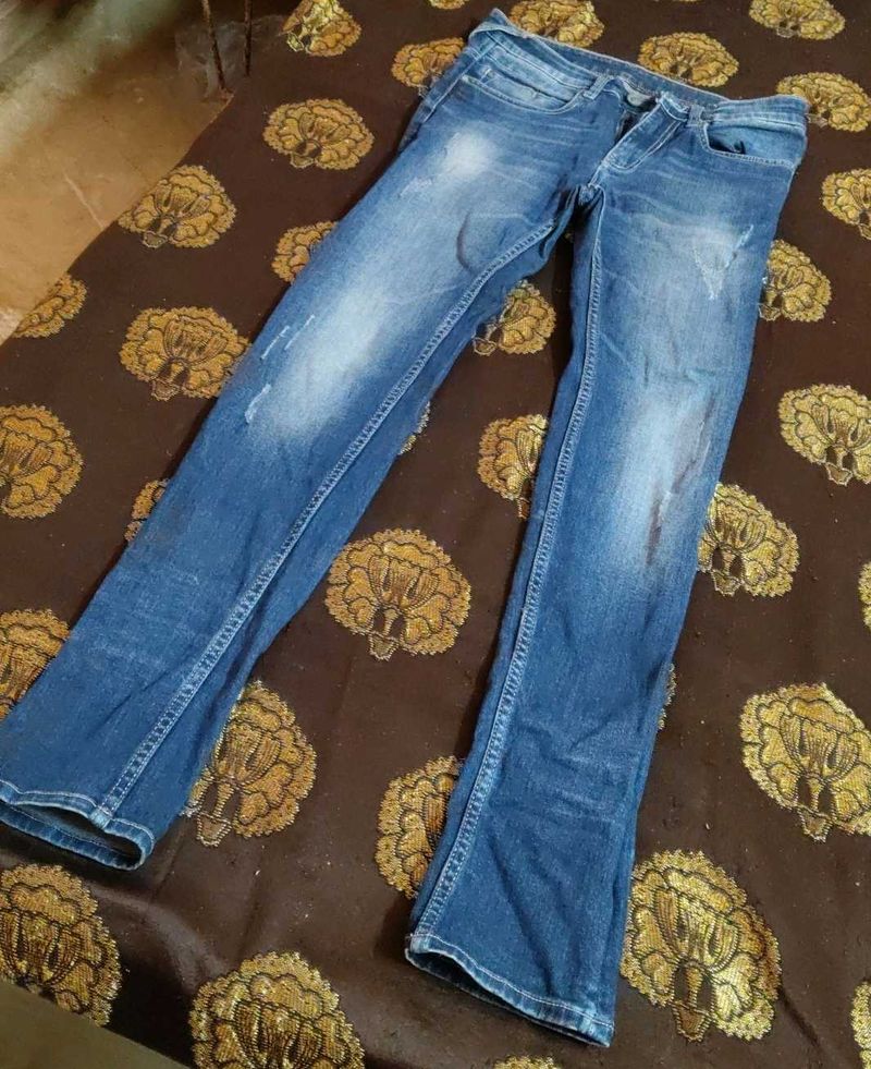 Stylish Blue Denim Jeans