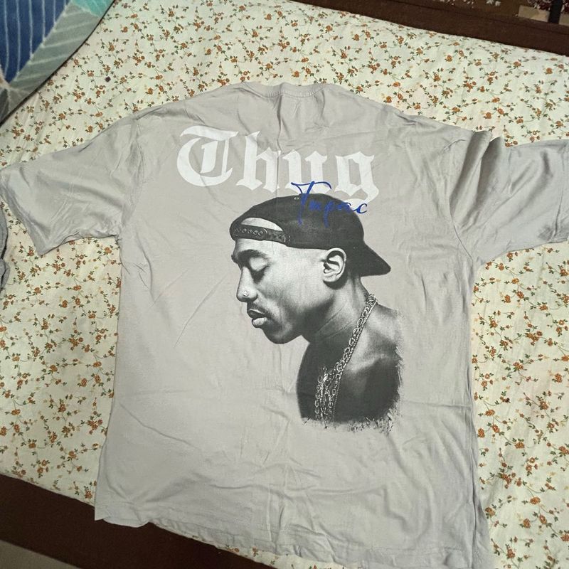 Vintage 2Pac &#34;Thug&#34; Graphic Tee