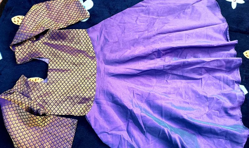 Banarasi Ambrella Frock💙