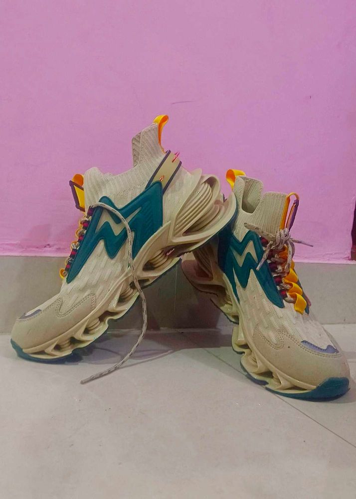 Men Sneaker Shoes Beige Spring Edge Alpha 2