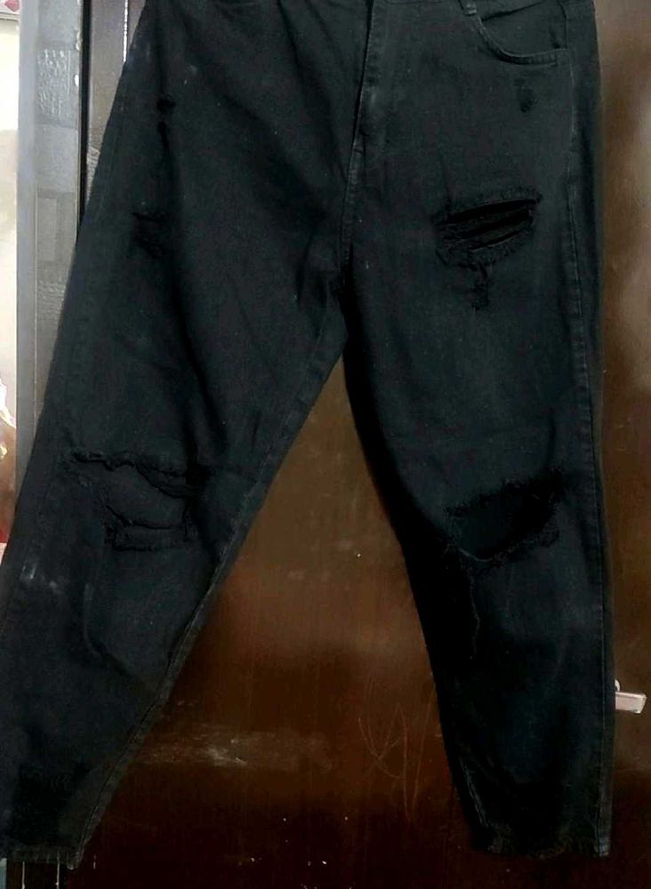 Charcoal Jeans Denim For Girl Or Woman 32 Waist