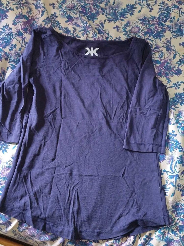 Navy Blue Top