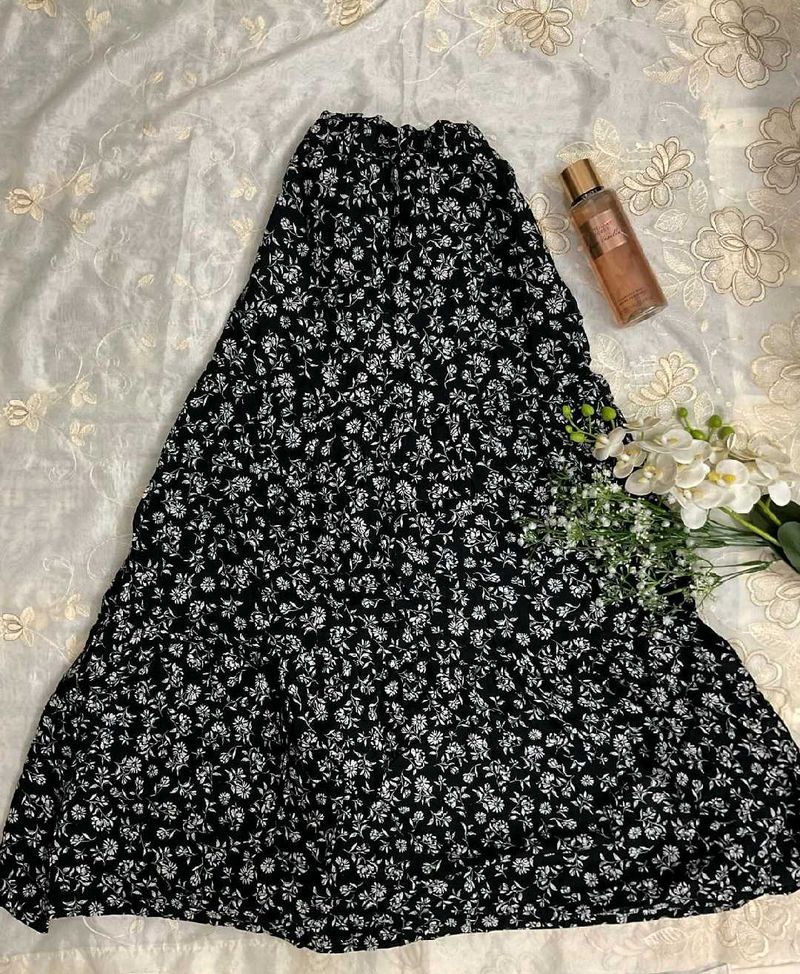 Floral Maxi Skirt