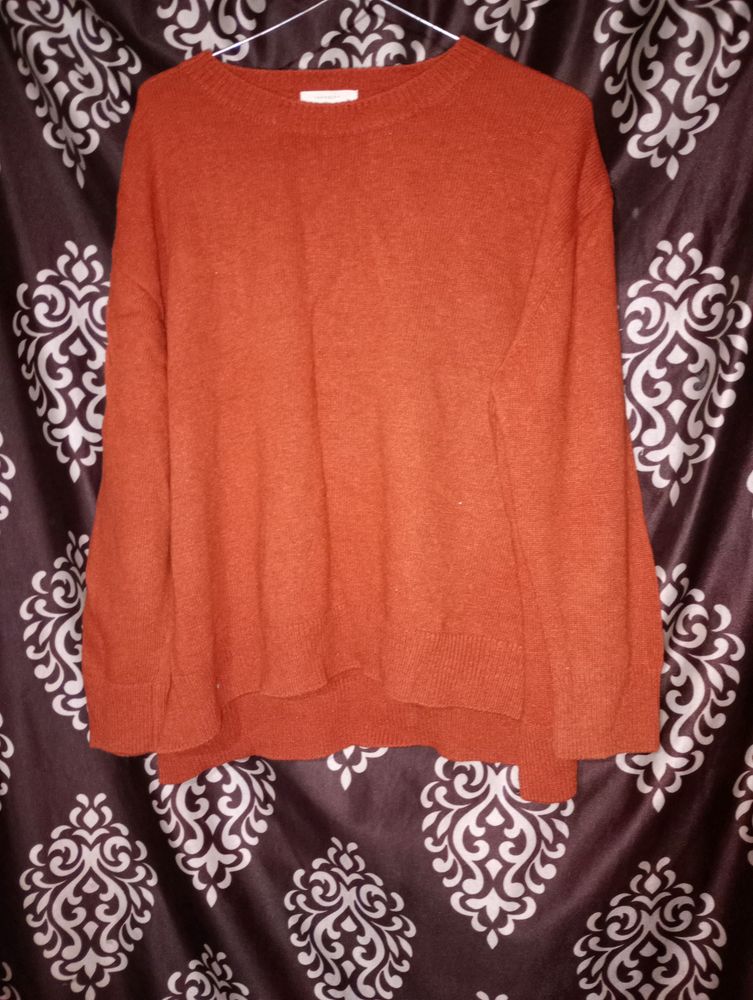 Casual Pure Woollen Sweater