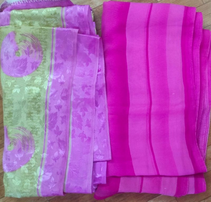 Combo Offer Sarees. Good Condition