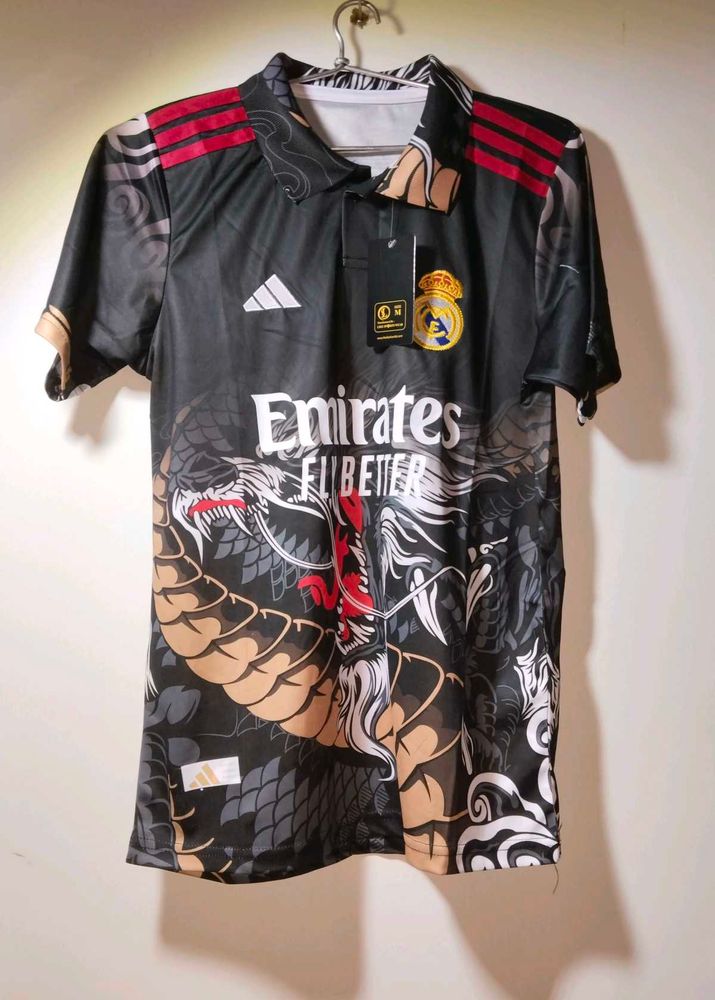 Real Madrid Dragon jersey with embroidery logo