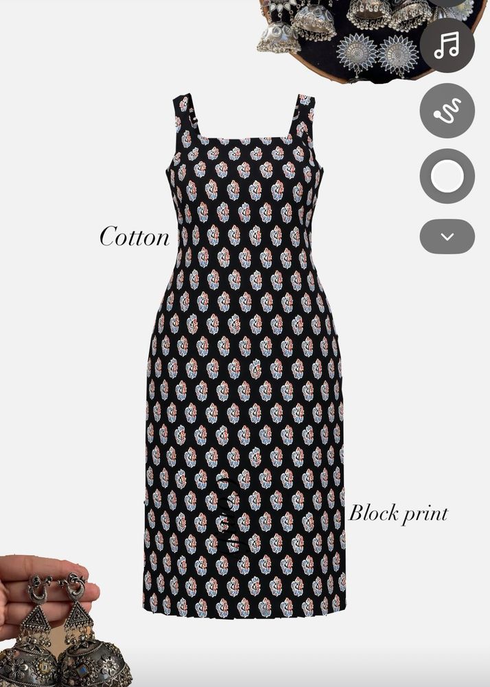 Block Print Cotton Dress