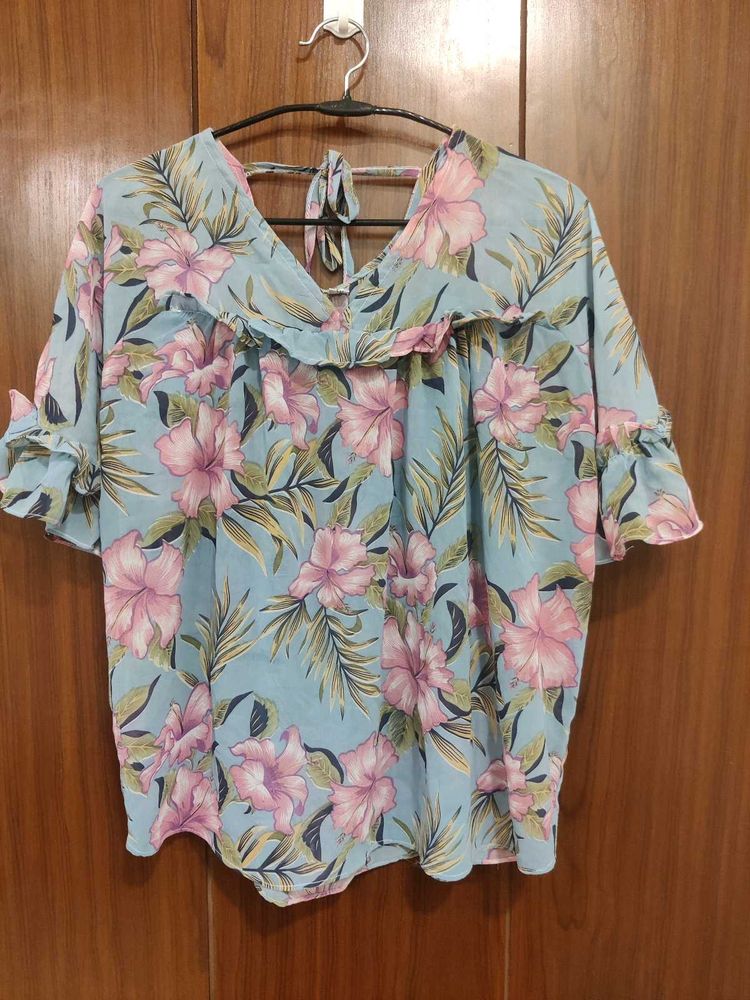Floral Print Top