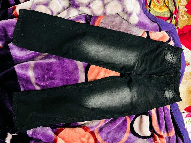 Stylish Black Denim Jeans