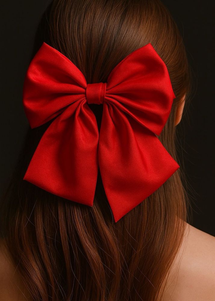 3 Handmade Hair Bows + 1 Scrunchie 🎁 Free Gift In