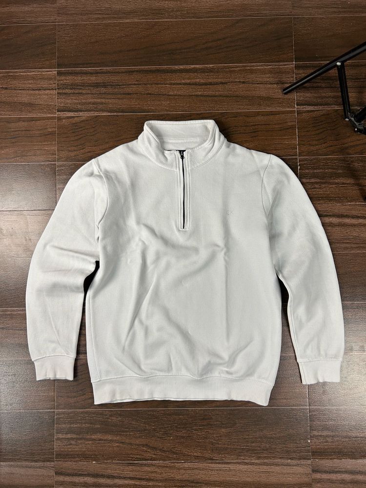 CK  Quarter-Zip Sweater