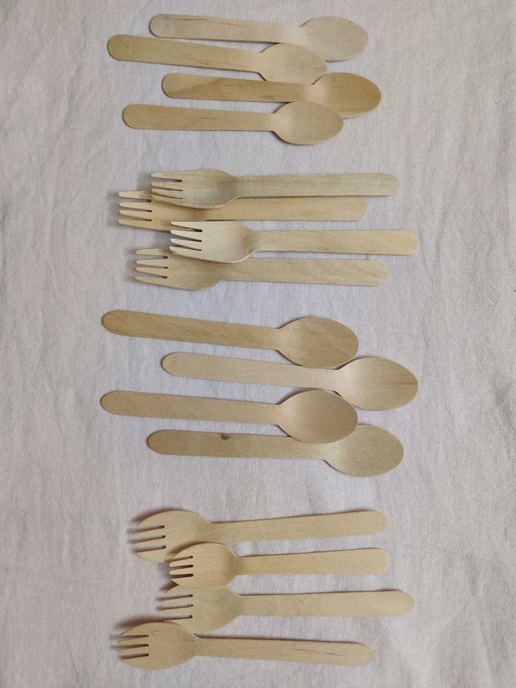 🆕 Wooden Cutlery Set