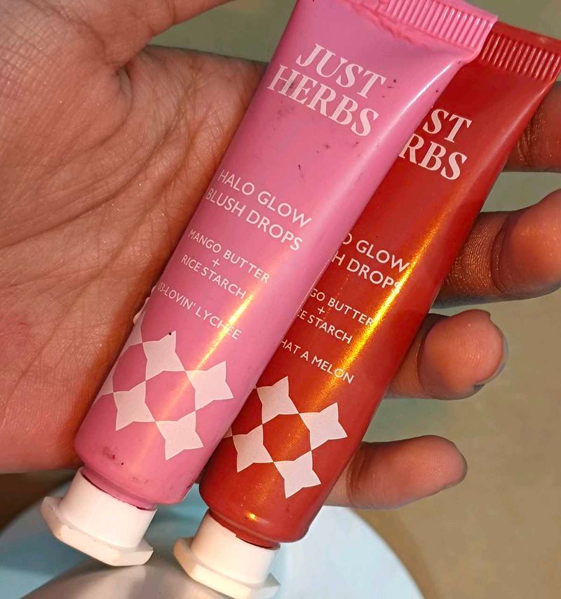 Just Herbs Halo Glow Blush Drops