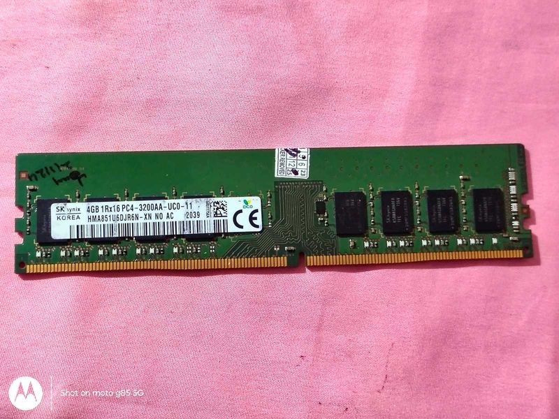 SK hynix 4GB PC4-3200AA DDR4-3200MHz Ram