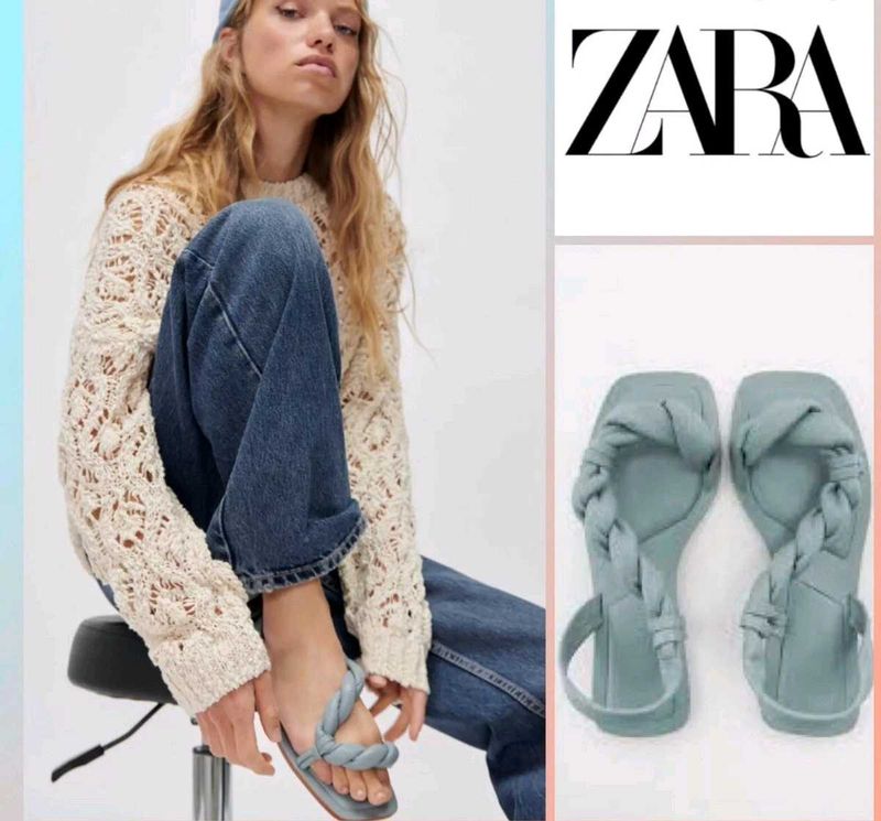 Zara Braided Sandals