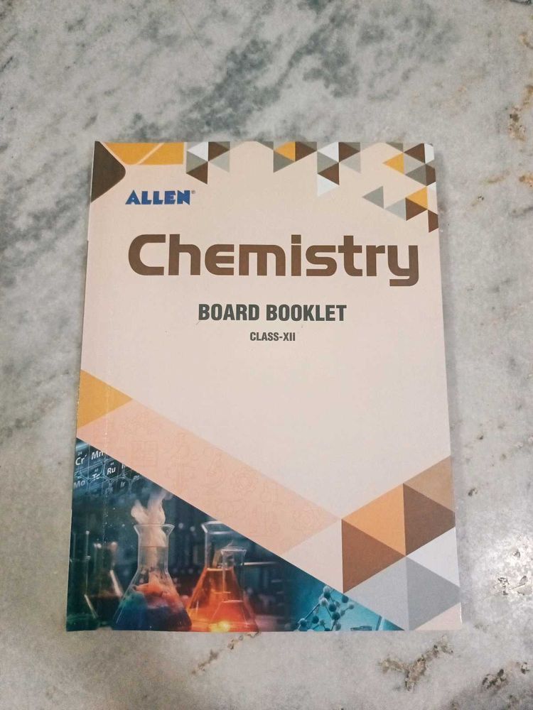 Allen Chemistry Board Booklet