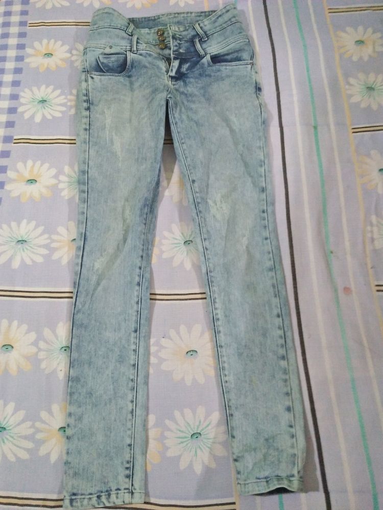 High Rise Jeans For Girls